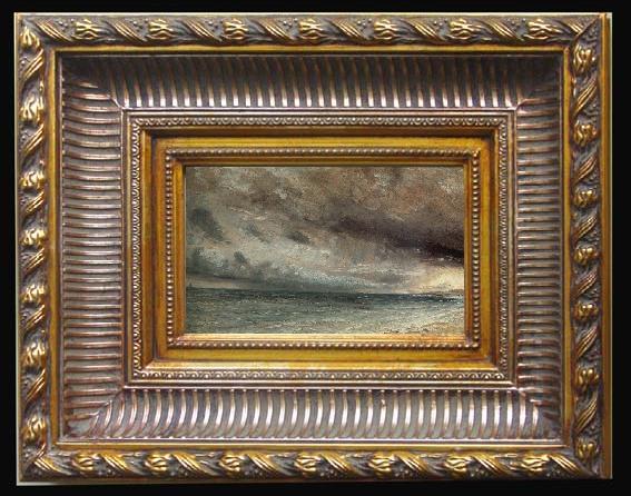 framed  John Constable Stormy Sea,Brighton 20 july 1828, Ta024-3